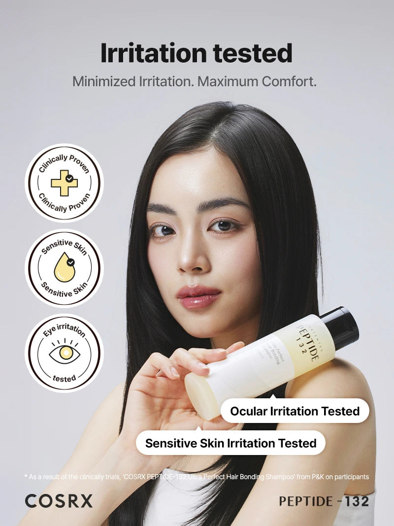 PEPTIDE-132 Ultra Perfect Hair Bonding Shampoo - Επανορθωτικό σαμπουάν για υγιή, δυνατά μαλλιά