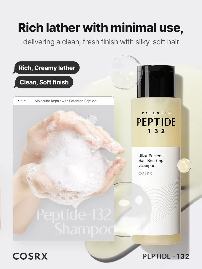 PEPTIDE-132 Ultra Perfect Hair Bonding Shampoo - Επανορθωτικό σαμπουάν για υγιή, δυνατά μαλλιά