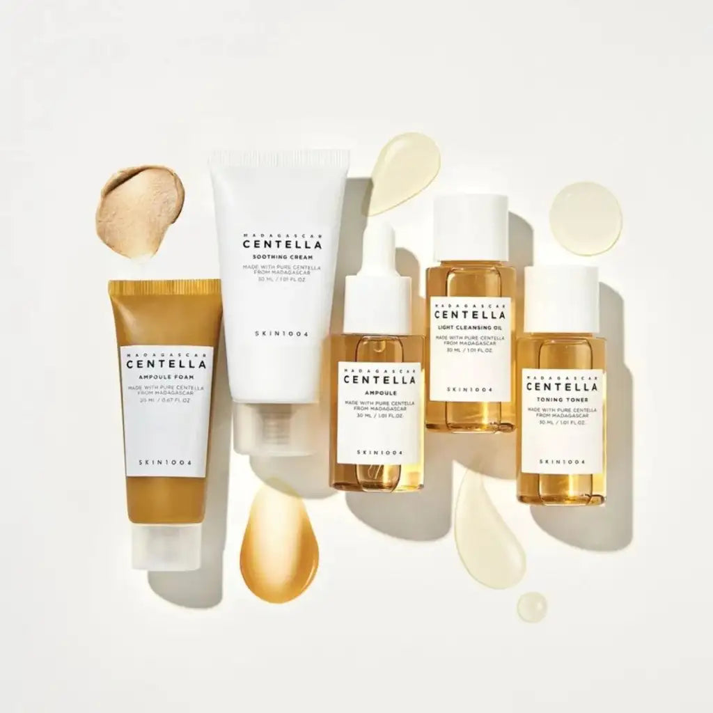 Madagascar Centella Travel Kit - Σετ 5 mini προϊόντων για καταπράυνση