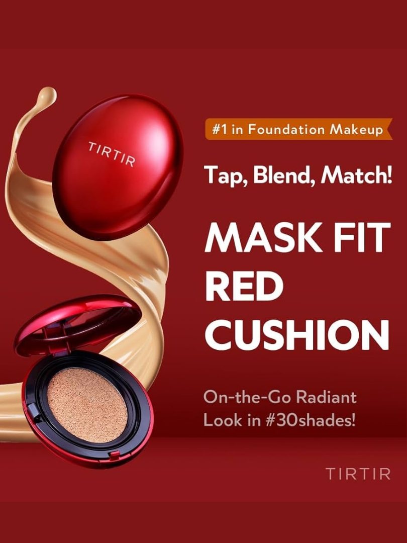 Mask Fit Red Cushion SPF40 PA++ No.27N Camel - Μέικ-απ με αντηλιακή προστασία