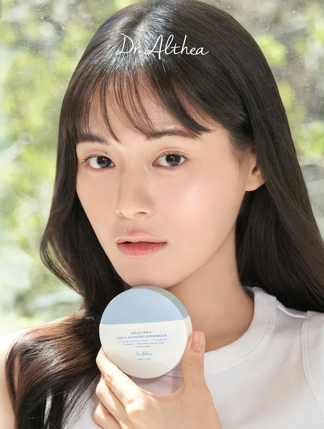 Aqua Glowing Sunscreen SPF50+ PA++++ - Ενυδατικό αντηλιακό με λάμψη και υψηλή προστασία