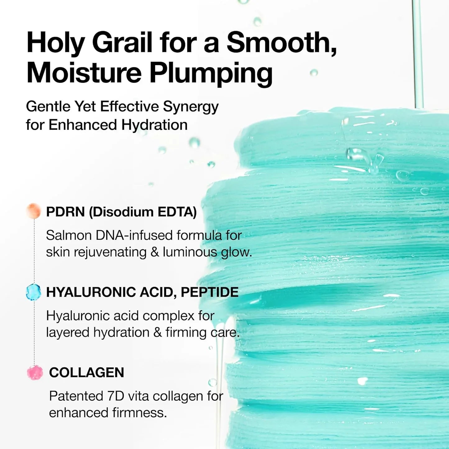 PDRN 100 Hyaluronic Acid Glow Pad - Ενυδατικά pads με υαλουρονικό οξύ & PDRN για λάμψη και ελαστικότητα