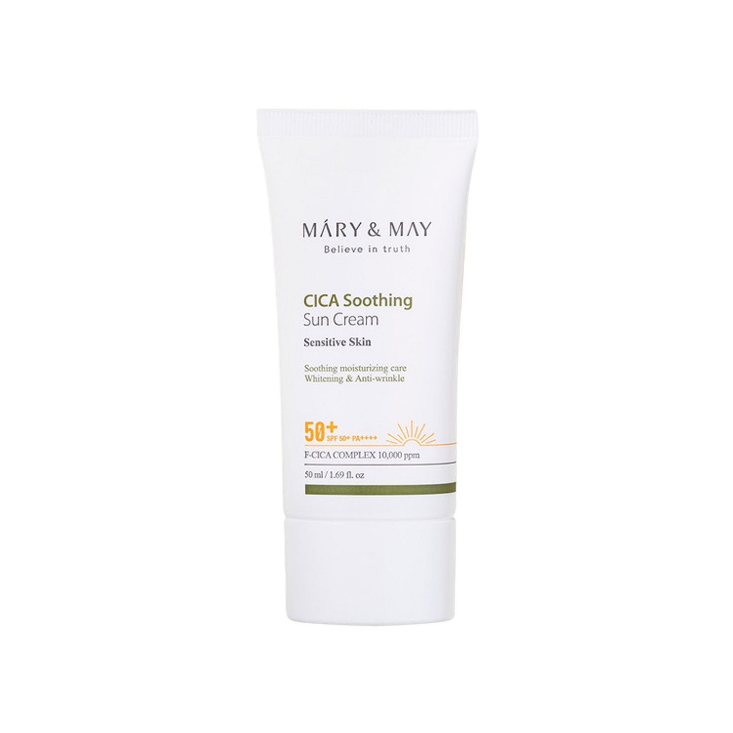 CICA Soothing Sun Cream SPF50+ PA++++ - Αντιηλιακό με καταπραϋντικές ιδιότητες