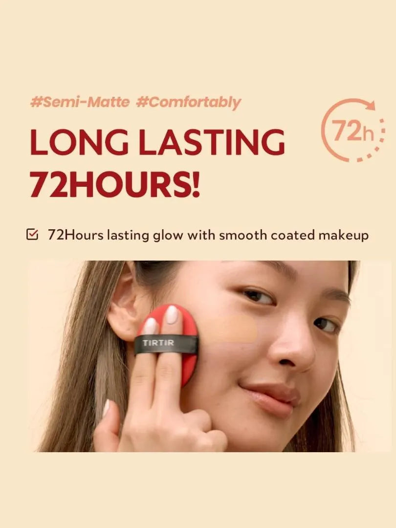 Mask Fit Red Cushion SPF40 PA++ No.27N Camel - Μέικ-απ με αντηλιακή προστασία