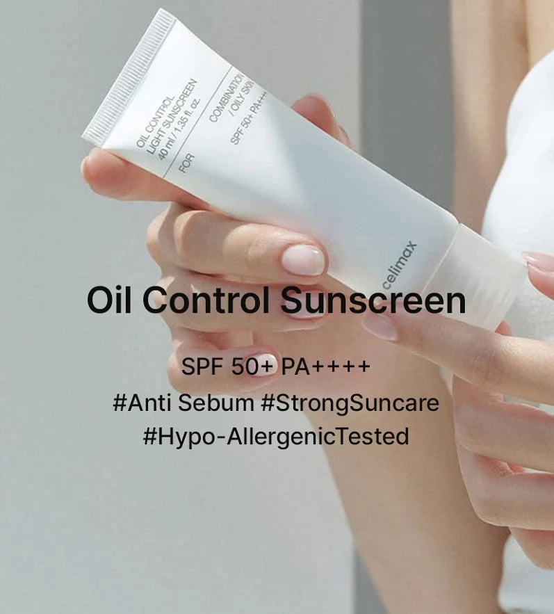 Oil Control Light Sunscreen - Αντηλιακή με ματ αποτέλεσμα & έλεγχο λιπαρότητας
