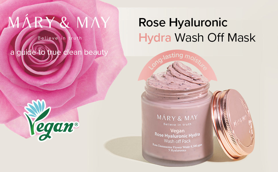 Rose Hyaluronic Hydra Wash Off Pack - Μάσκα αργίλου με τριαντάφυλλο
