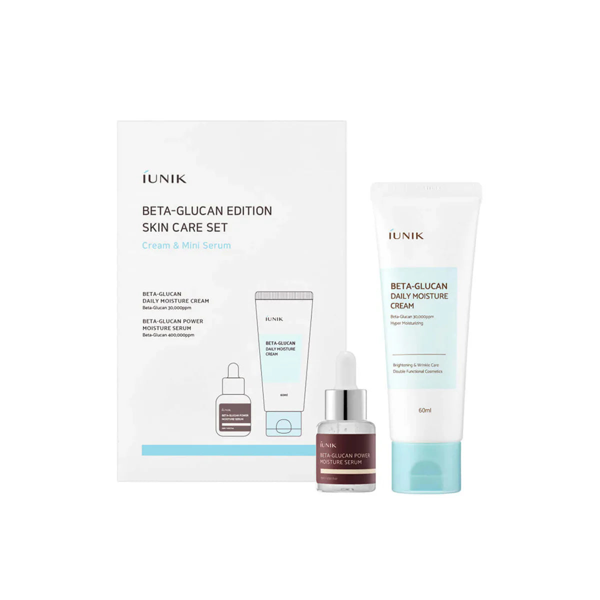 Beta Glucan Edition Skin Care Set - Σετ ορού και κρέμας με Beta-Glucan