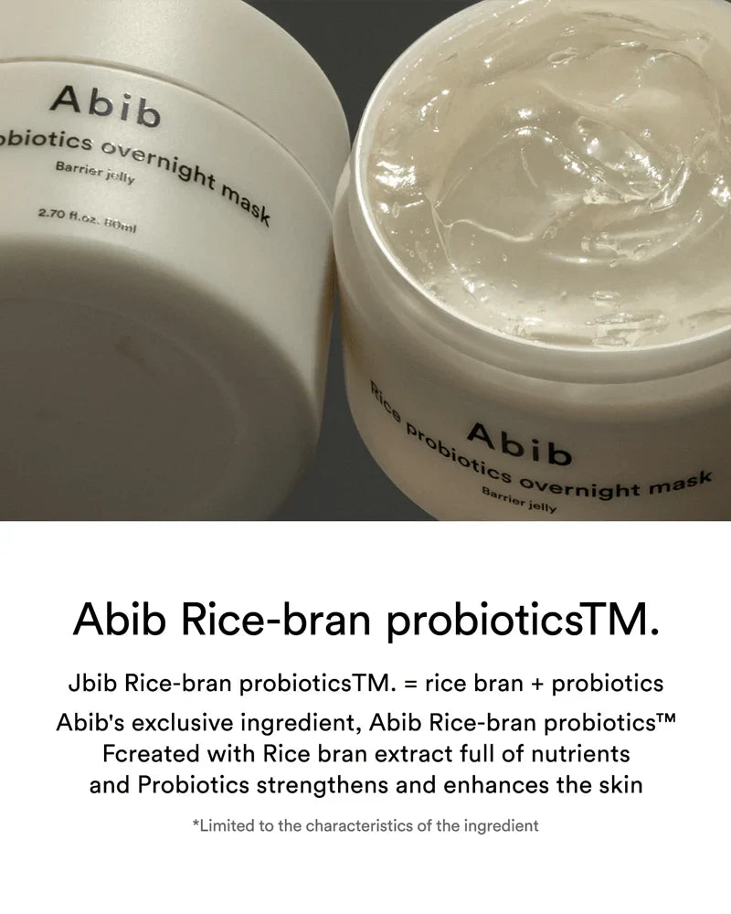 Rice Probiotics Overnight Mask Barrier Jelly
