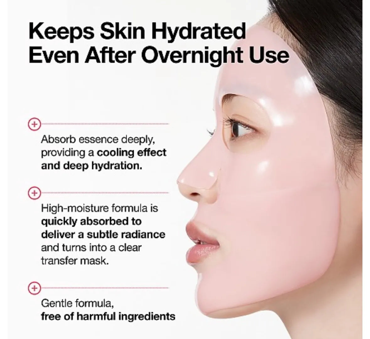 Peach 70 Niacin Brightening Collagen Mask - Ολονύκτια μάσκα gel για σύσφιξη και λάμψη