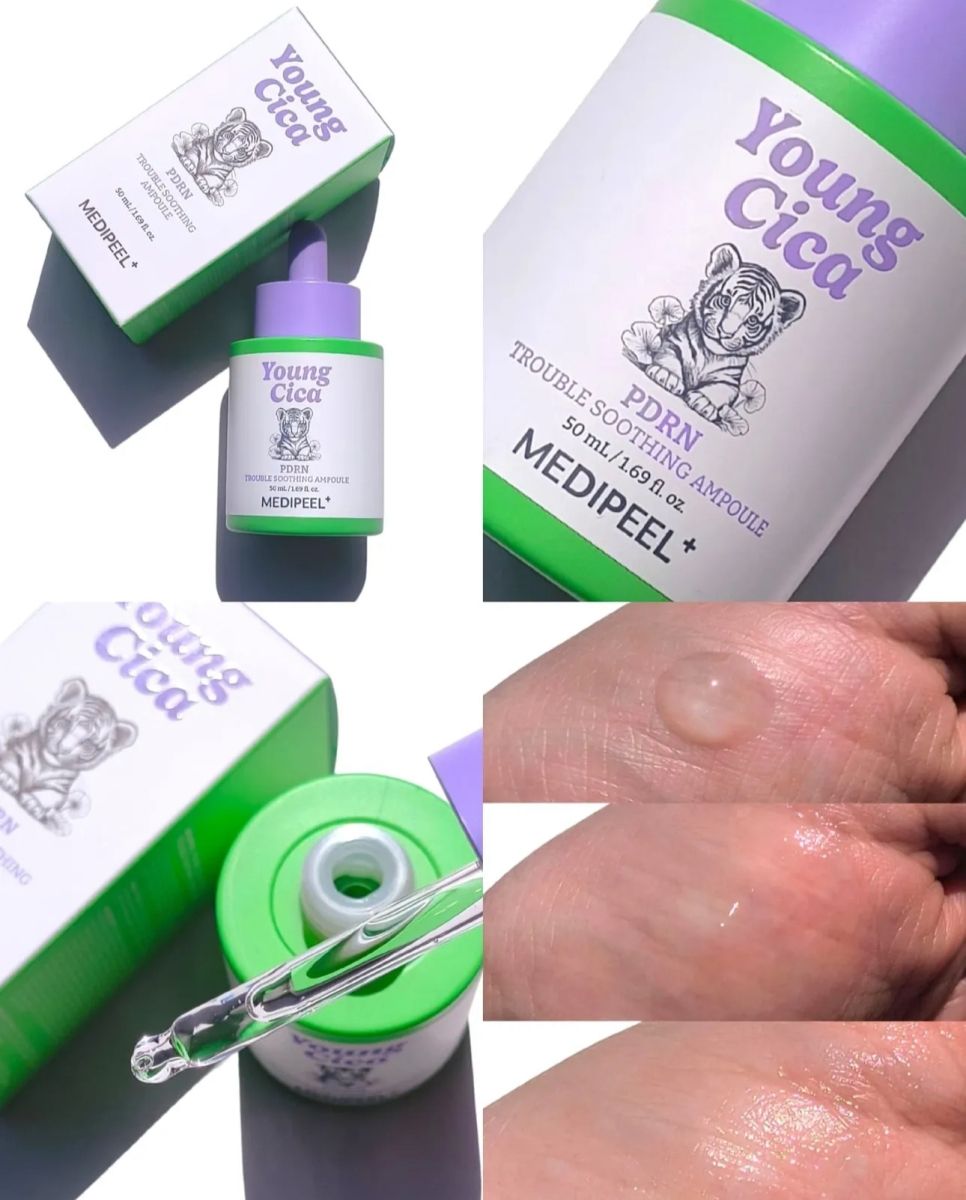 Young Cica PDRN Trouble Soothing Ampoule - Καταπραϋντικός Ορός με Centella και PDRN