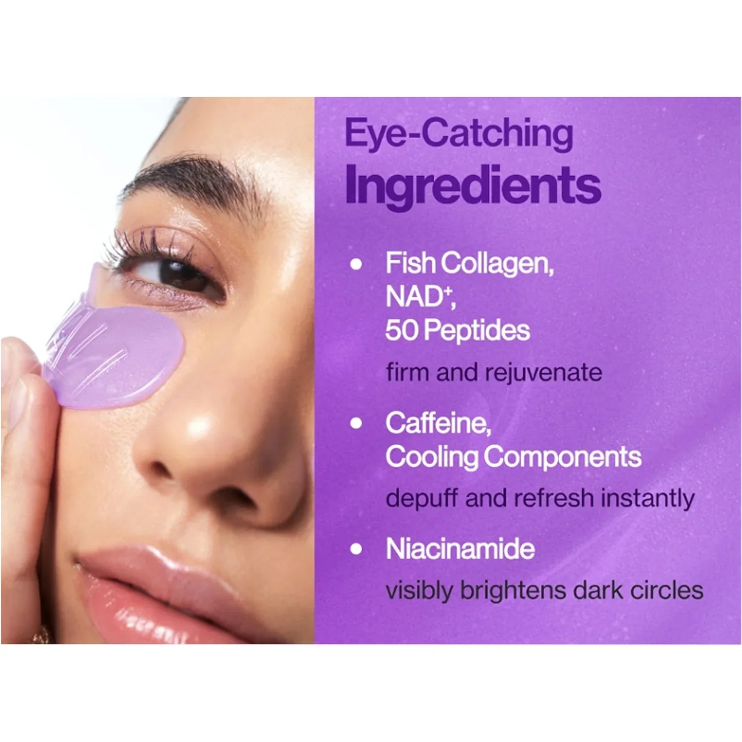 No.9 NAD Collagen Under Eye Patches - Eye Patches με Κολλαγόνο & 50 Πεπτίδια