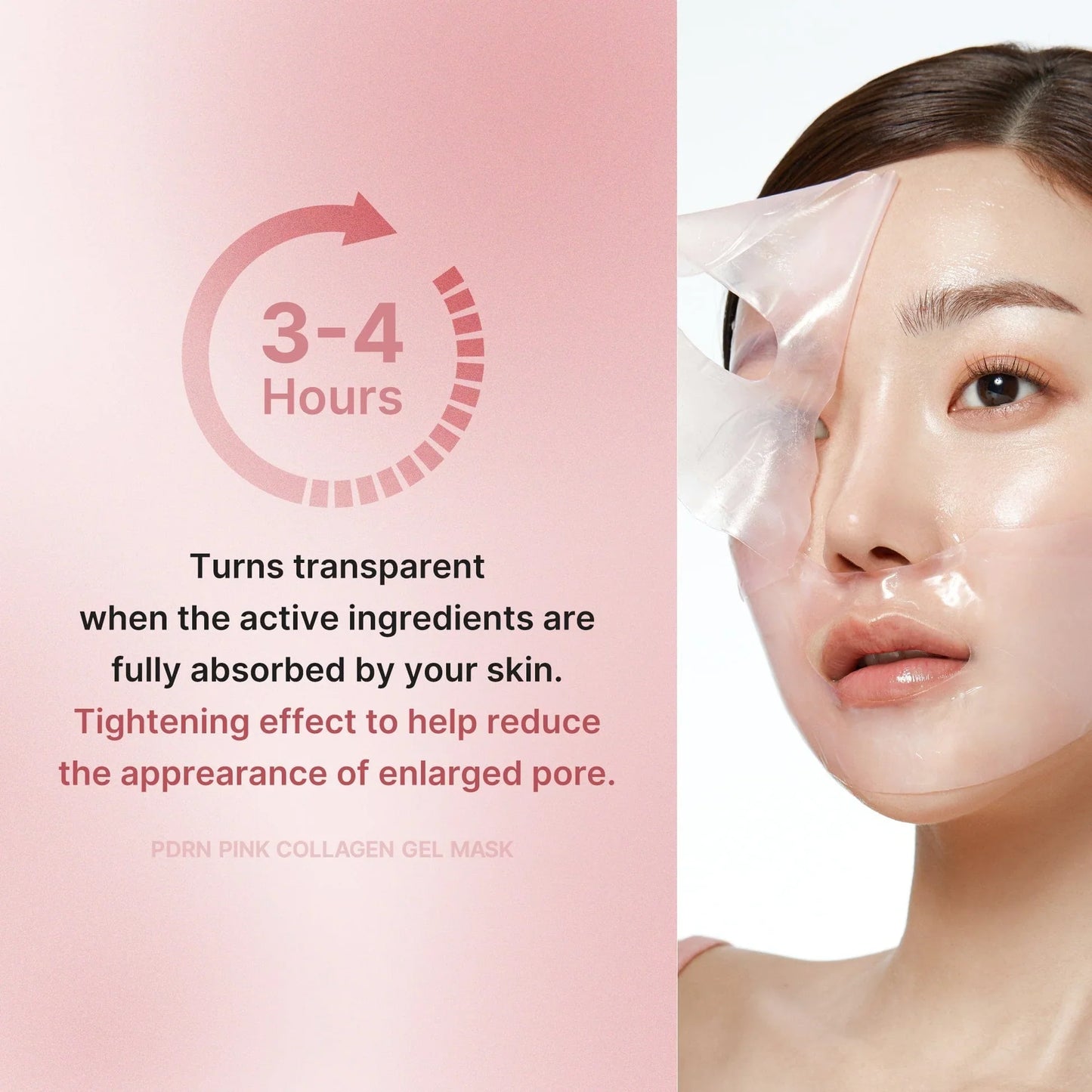 PDRN Pink Collagen Gel Mask - Μάσκα Gel με PDRN & Κολλαγόνο για Σύσφιξη και Ενυδάτωση