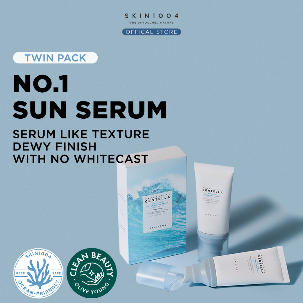 2X Madagascar Centella Hyalu-Cica Water-Fit Sun Serum - 2 τεμάχια Αντηλιακά με υαλουρονικό και σεντέλα