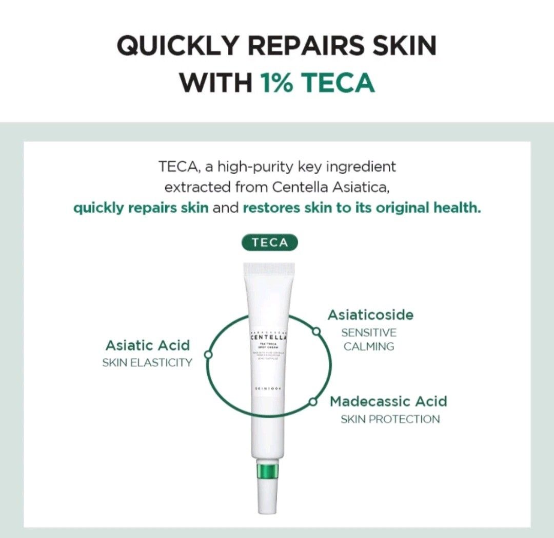 Madagascar Centella Tea-Trica Spot Cream - Καταπραϋντική Κρέμα για Σπυράκια & Ατέλειες