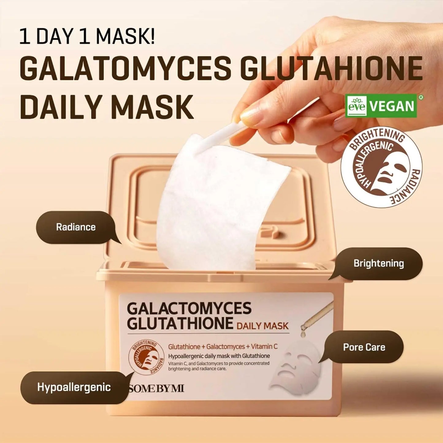 Galactomyces Glutathione Daily Mask - Καθημερινή Μάσκα Λάμψης & Ενυδάτωσης