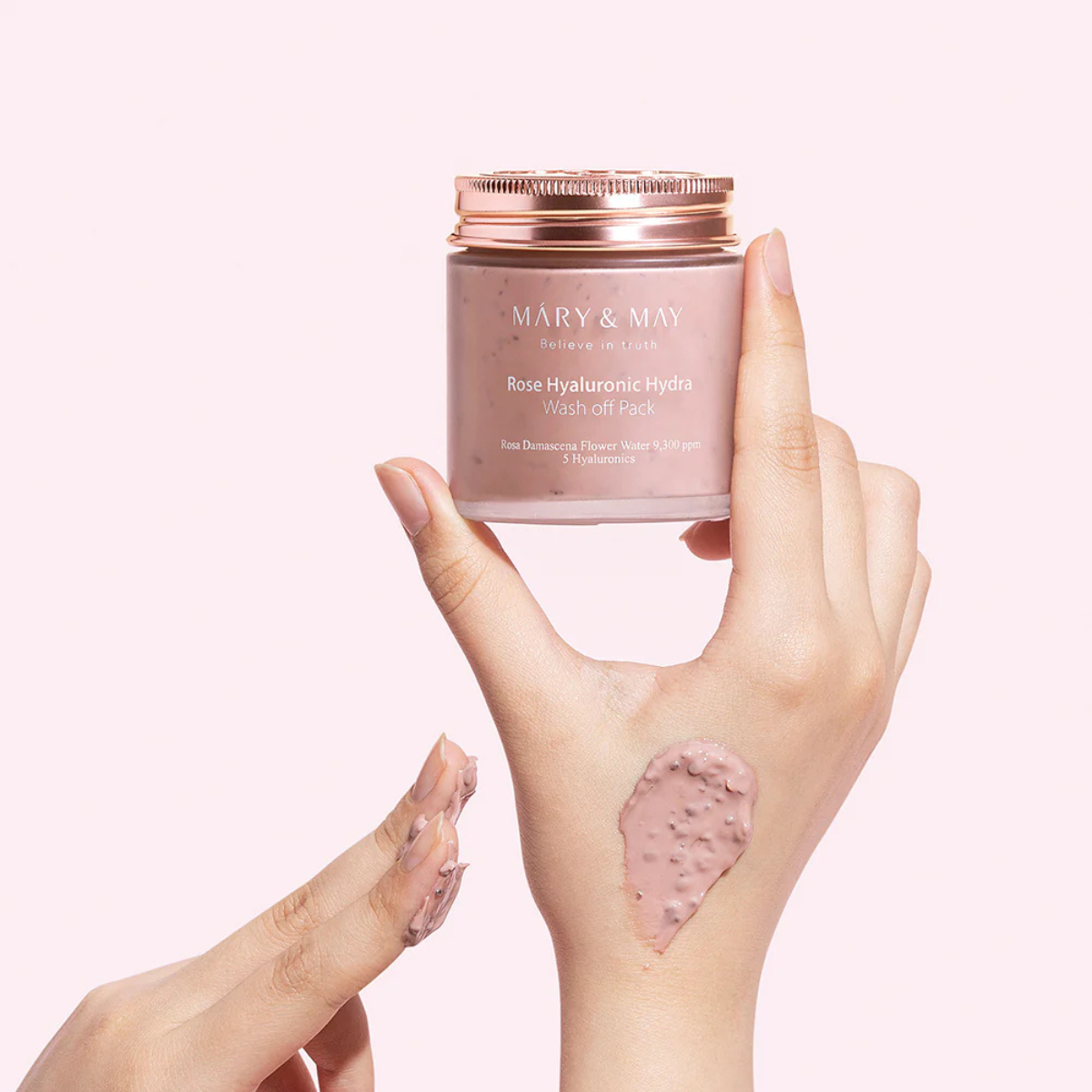 Rose Hyaluronic Hydra Wash Off Pack - Μάσκα αργίλου με τριαντάφυλλο