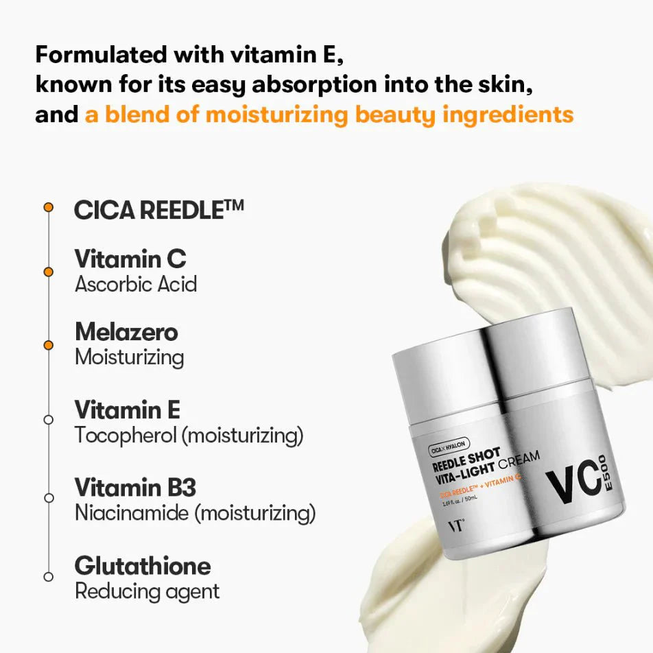 Reedle shot Vita-light cream – Ενυδατική κρέμα λάμψης