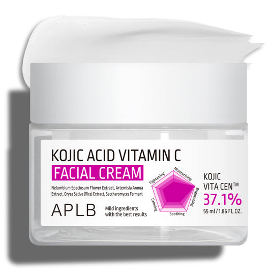 Kojic Acid Vitamin C Facial Cream - Κρέμα Προσώπου για Λάμψη, Δυσχρωμίες και Αντιγήρανση