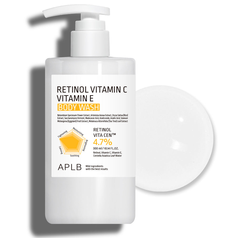 Retinol Vitamin C Vitamin E Body Wash - Καθαρισμός & Αναζωογόνηση Σώματος