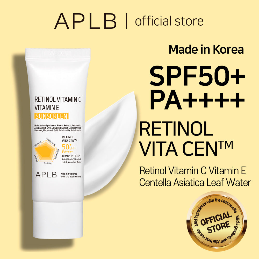 Retinol Vitamin C Vitamin E Sunscreen SPF 50+ PA++++ - Αντηλιακή προστασία και αντιγήρανση σε ένα βήμα