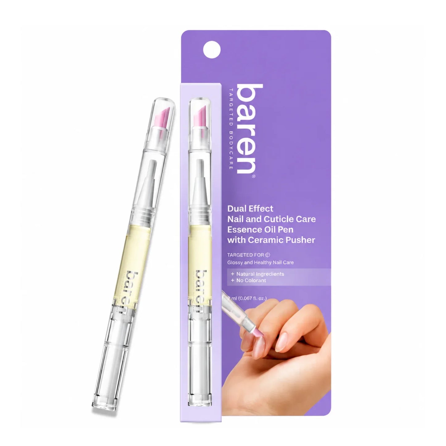Dual Effect Nail and Cuticle Care Essence Oil Pen - Λάδι Περιποίησης 2 σε 1 για Νύχια & Επωνύχια