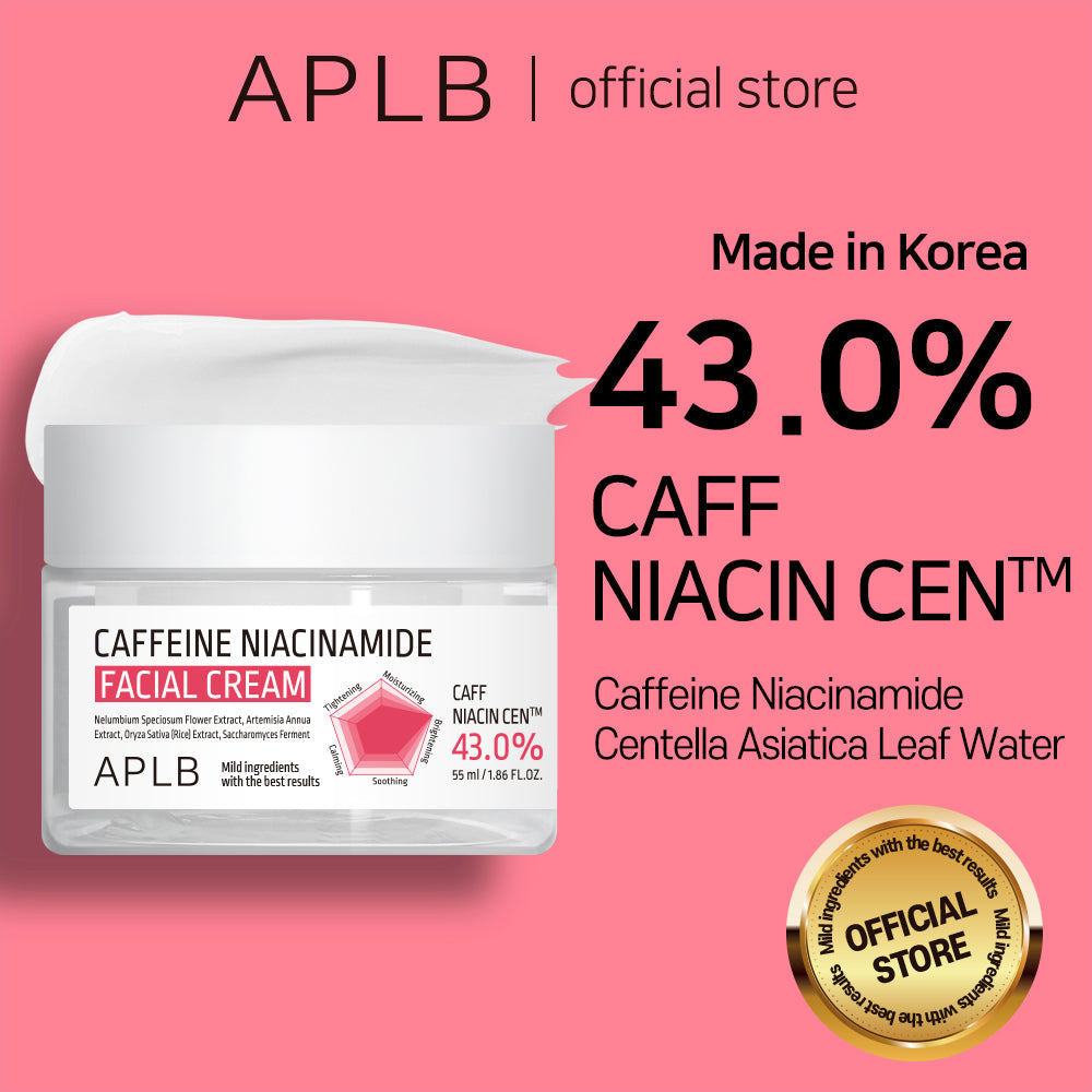 Caffeine Niacinamide Facial Cream – Κρέμα Προσώπου για Ξεκούραστη & Λαμπερή Όψη