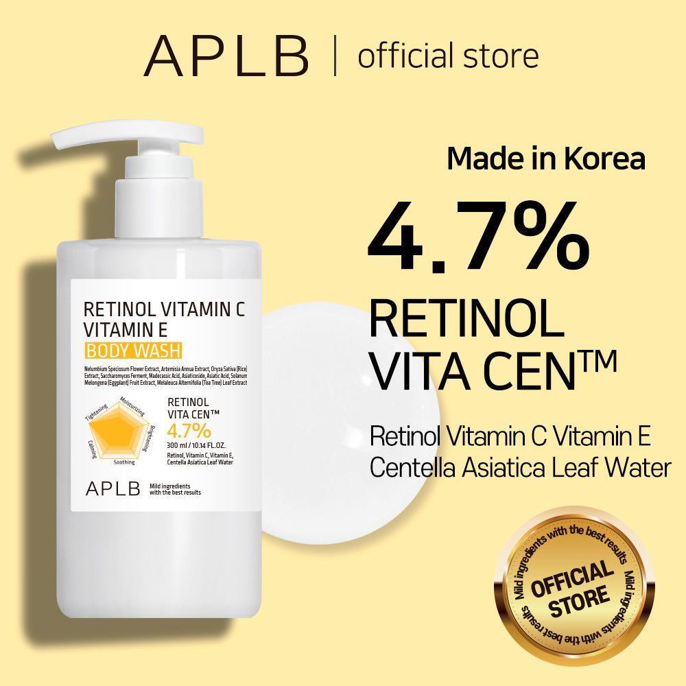 Retinol Vitamin C Vitamin E Body Wash - Καθαρισμός & Αναζωογόνηση Σώματος