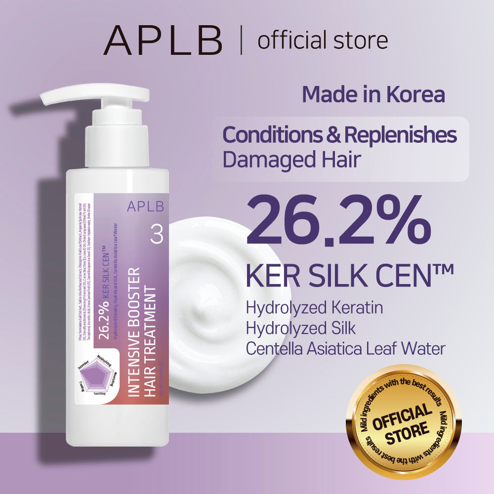 Intensive Booster Hair Treatment – Εντατική Θεραπεία Επανόρθωσης & Ενδυνάμωσης με Κερατίνη & Πρωτεΐνες Μεταξιού