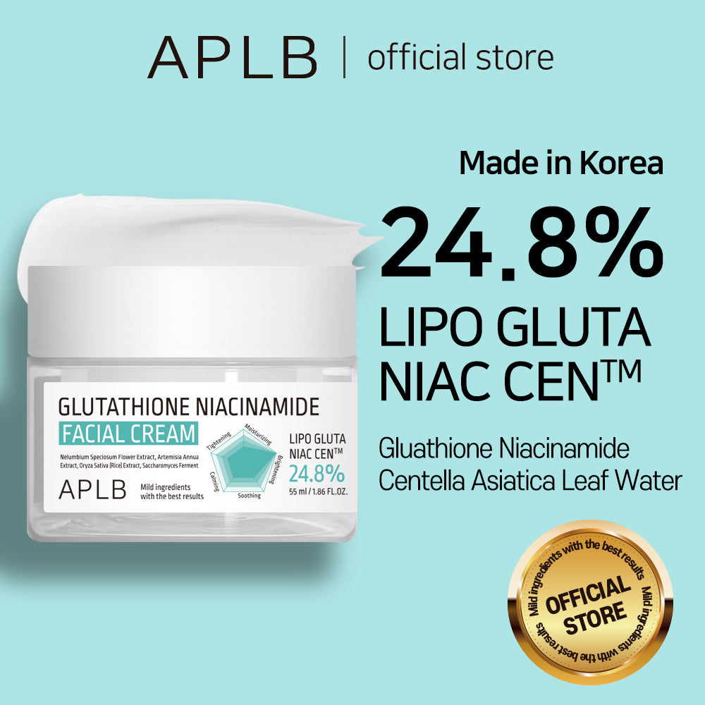 Glutathione Niacinamide Facial Cream - Κρέμα Προσώπου για Λάμψη & Ομοιόμορφο Τόνο
