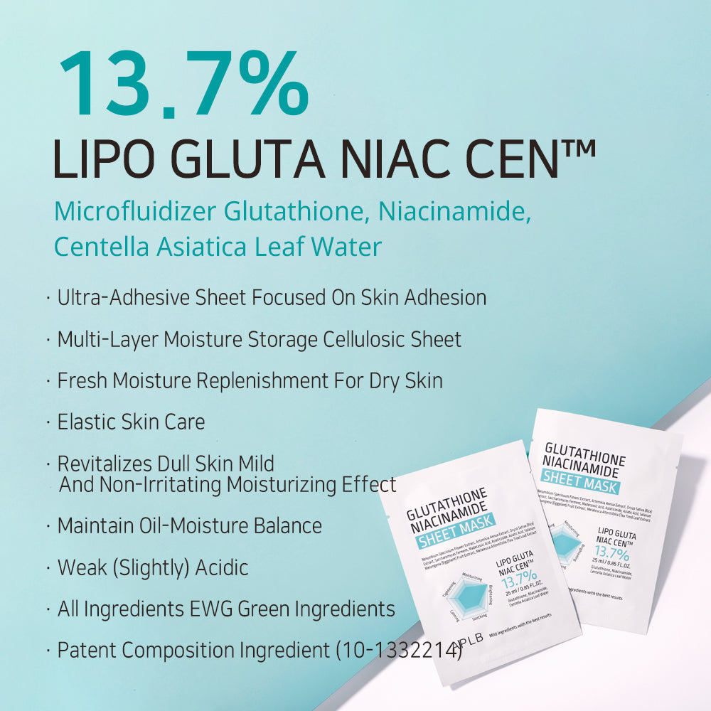 Glutathione Niacinamide Sheet Mask