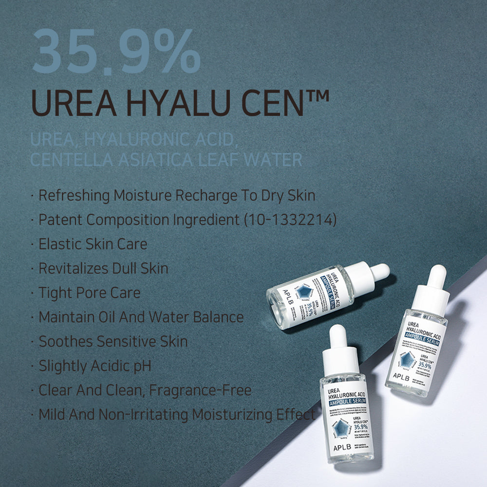Urea Hyaluronic Acid Ampoule Serum - Ενυδατικός Ορός με Ουρία & Υαλουρονικό Οξύ