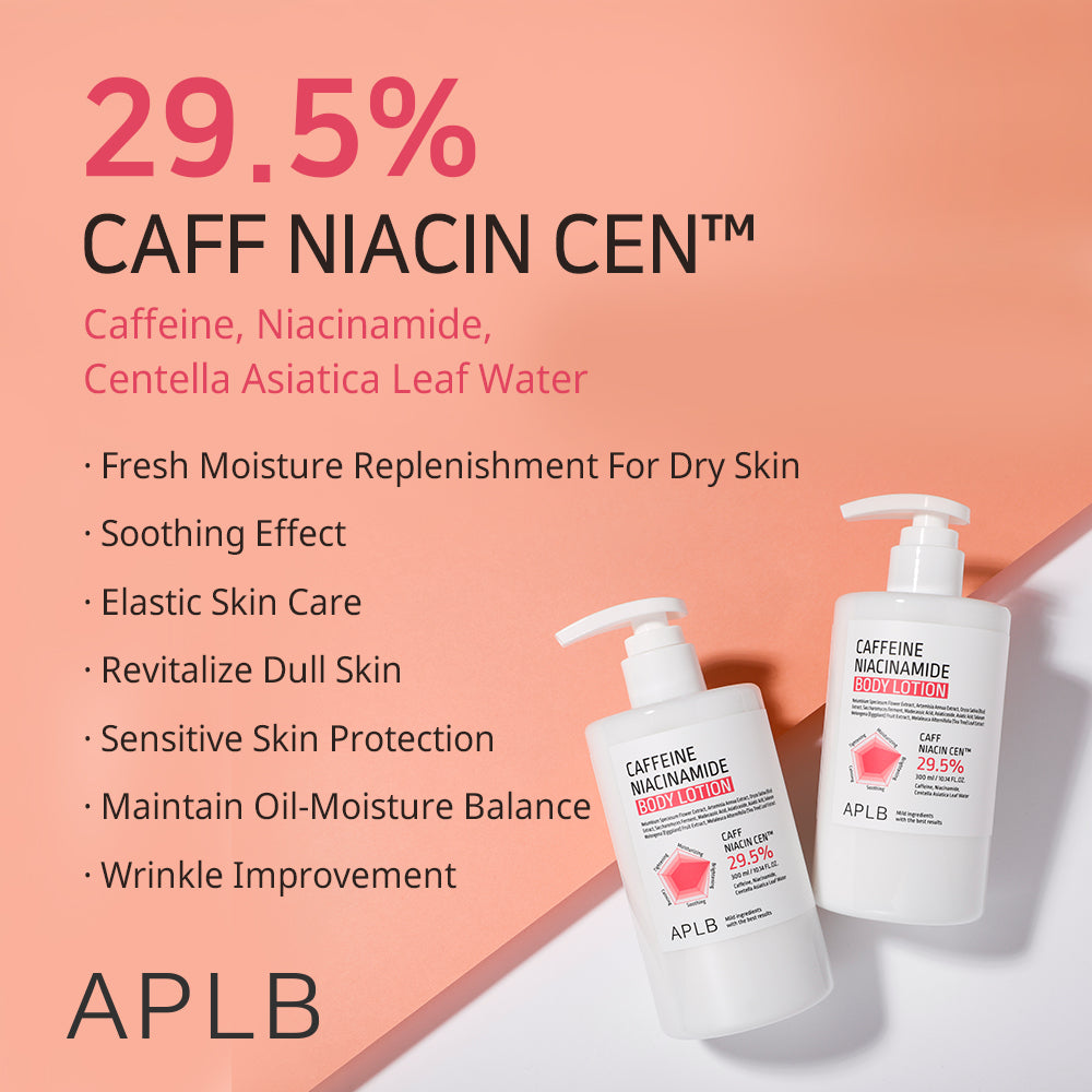 Caffeine & Niacinamide Body Lotion – Ενυδατική για Τόνωση & Εξομάλυνση Σώματος