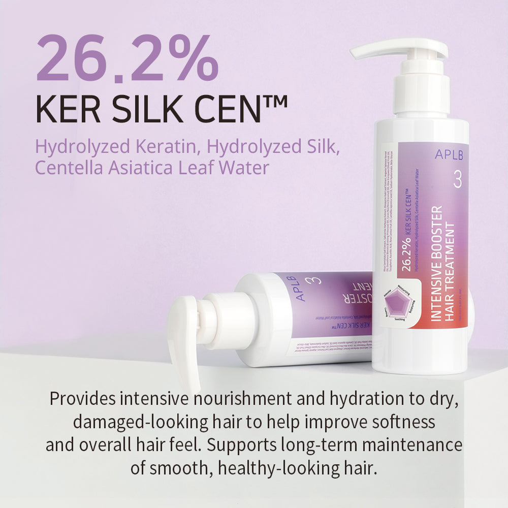 Intensive Booster Hair Treatment – Εντατική Θεραπεία Επανόρθωσης & Ενδυνάμωσης με Κερατίνη & Πρωτεΐνες Μεταξιού