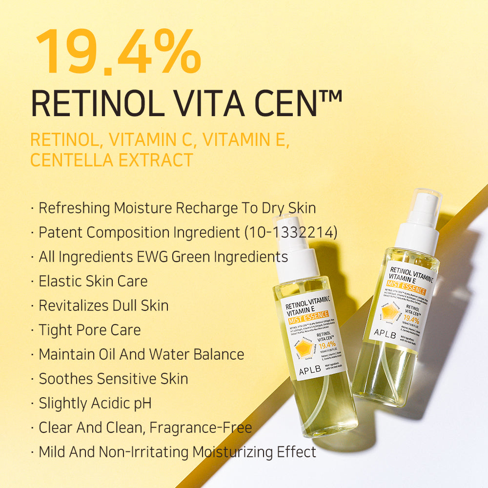 Retinol Vitamin C Vitamin E Mist Essence