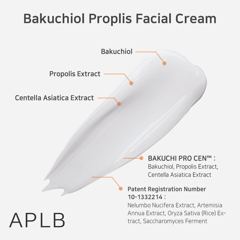 Bakuchiol Propolis Facial Cream – Ενυδατική & Αντιγηραντική Κρέμα Προσώπου