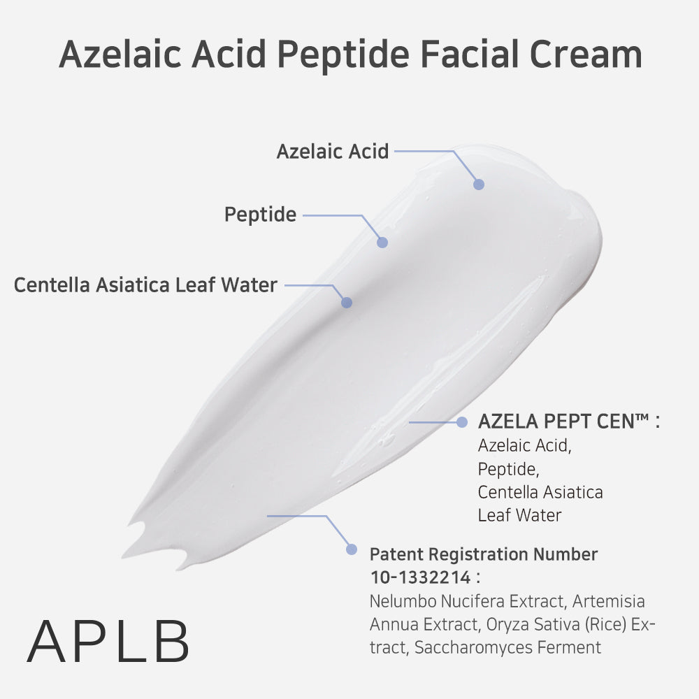 Azelaic Acid Peptide Facial Cream – Λάμψη, Ελαστικότητα & Εξισορρόπηση