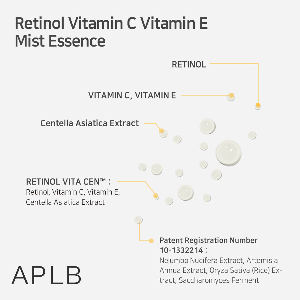 Retinol Vitamin C Vitamin E Mist Essence