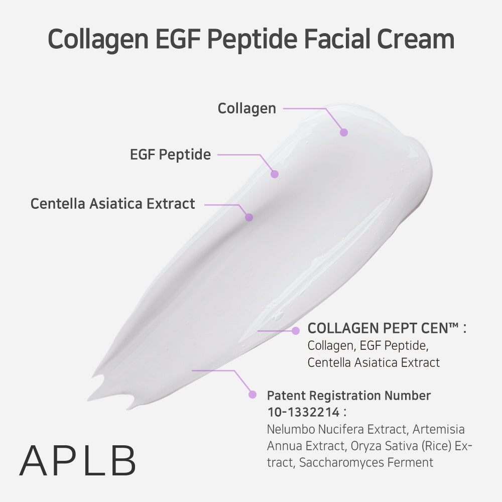 Collagen EGF Peptide Facial Cream – Ενυδατική για Ανάπλαση & Σύσφιξη Προσώπου