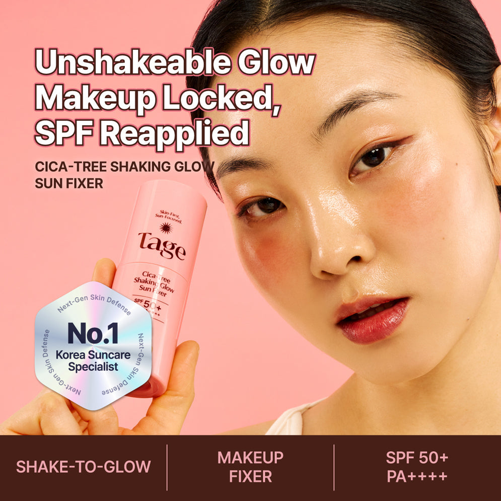 Cica-Tree Shaking Glow Sun Fixer SPF50+ PA++++ – Αντηλιακό Setting Spray Μακιγιάζ για Λάμψη και Σταθεροποίηση