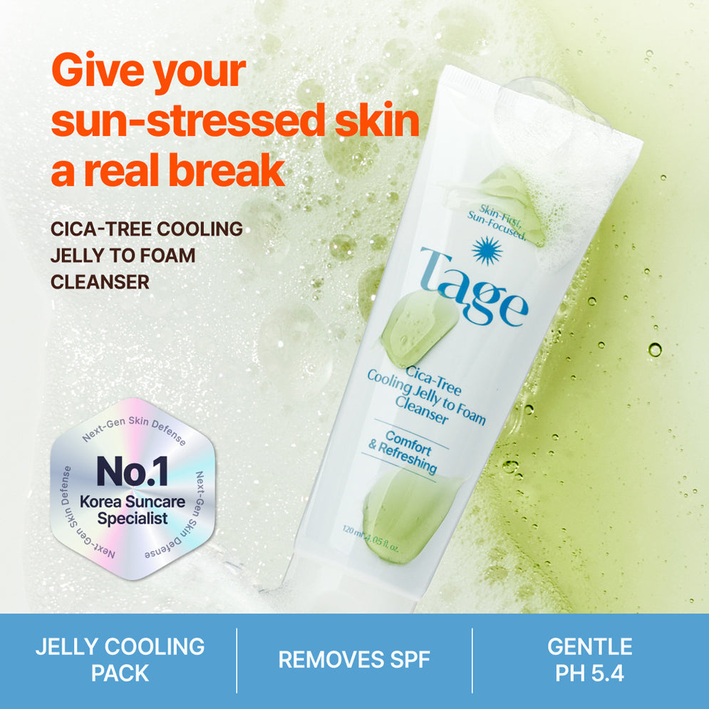 Cica-Tree Cooling Jelly To Foam Cleanser – Καταπραϋντικό Gel Καθαρισμού με Tea Tree, Centella & BHA για Επιδερμίδα με Τάση Ακμής
