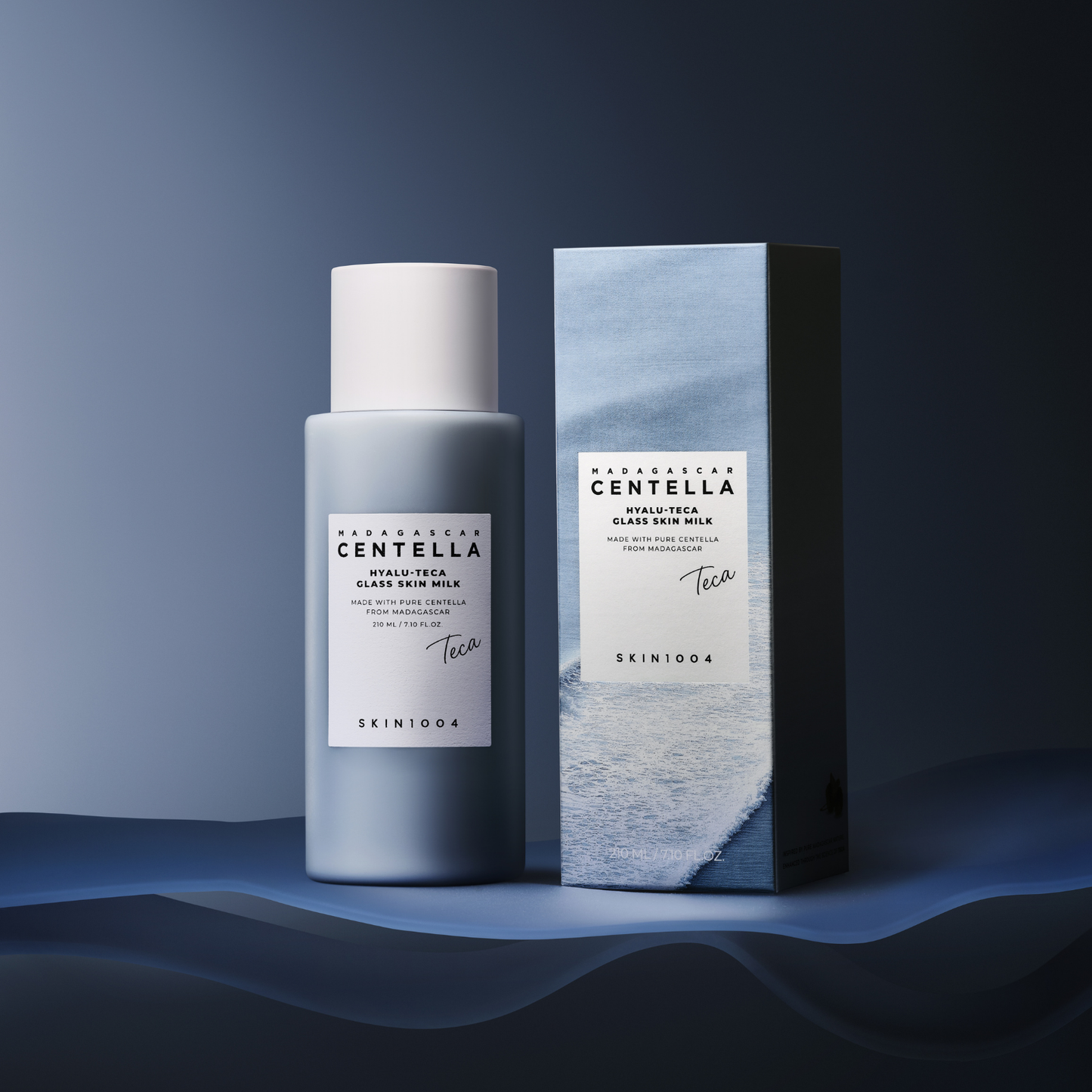 Madagascar Centella Hyalu-Teca Glass Skin Milk - Milky Essence για Glass Skin, Ενυδάτωση & Λάμψη