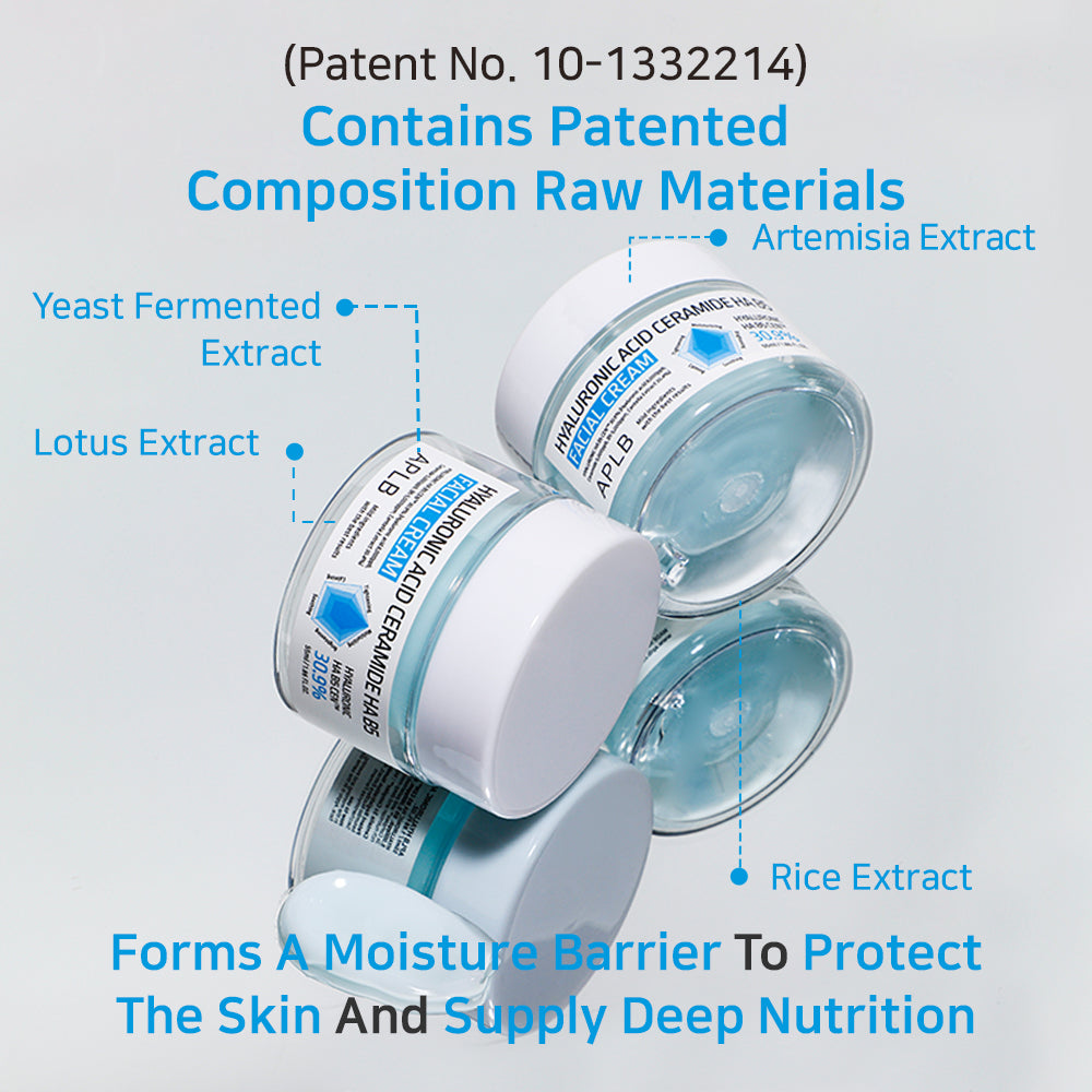 Hyaluronic Acid Ceramide HA B5 Facial Cream - Κρέμα Προσώπου για Βαθιά Ενυδάτωση και Επανόρθωση
