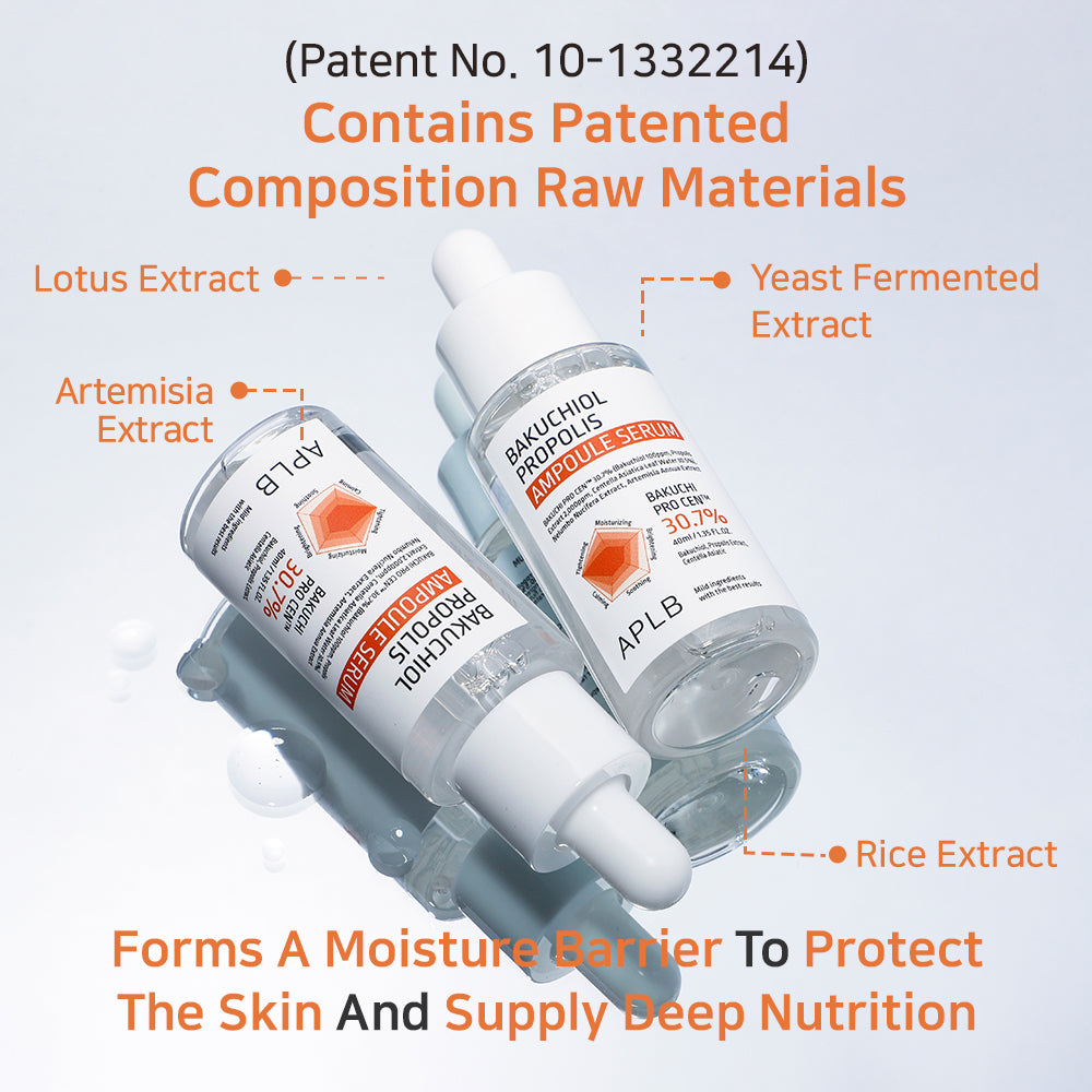 Bakuchiol Propolis Ampoule Serum - Ενυδατικός & Αντιγηραντικός Ορός