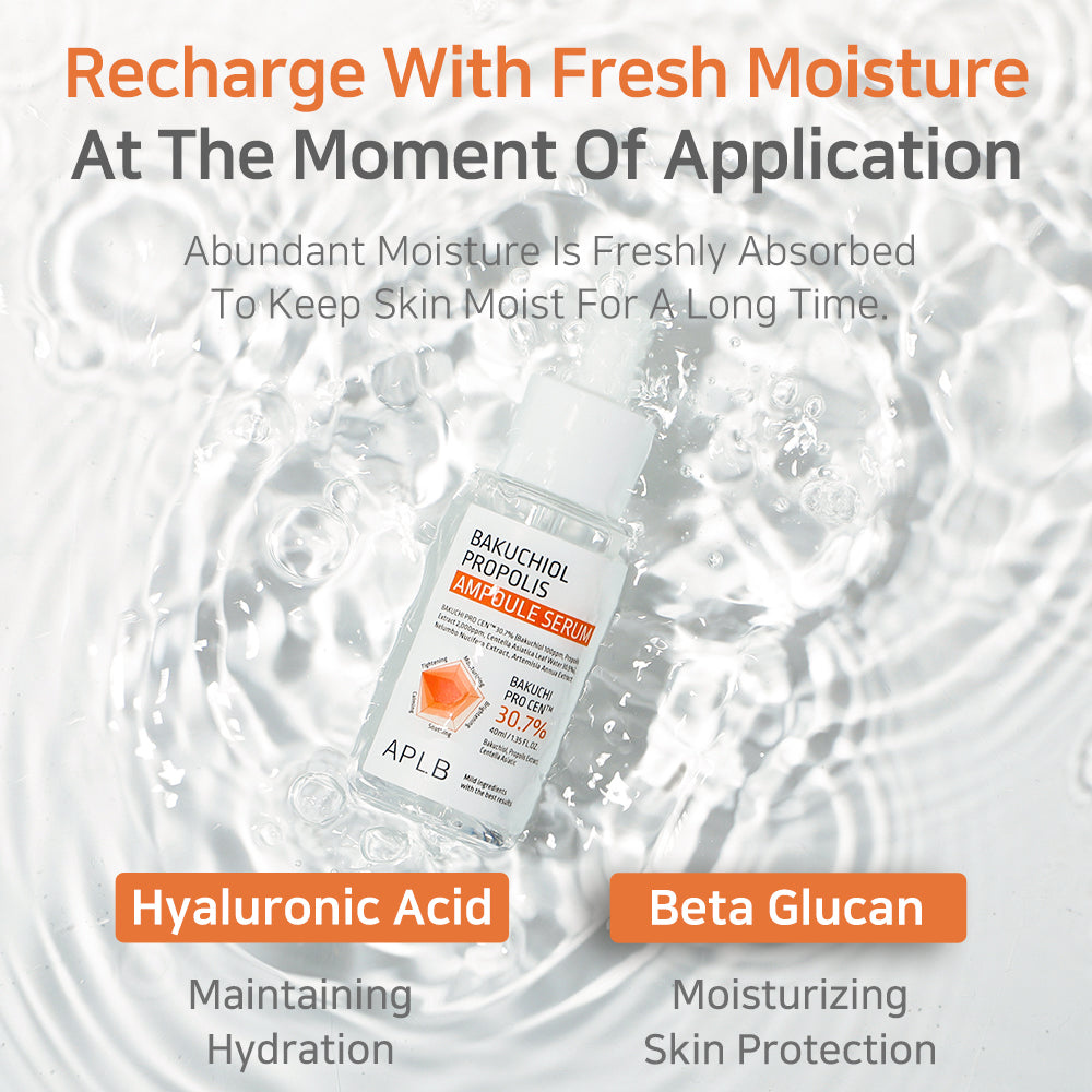 Bakuchiol Propolis Ampoule Serum - Ενυδατικός & Αντιγηραντικός Ορός