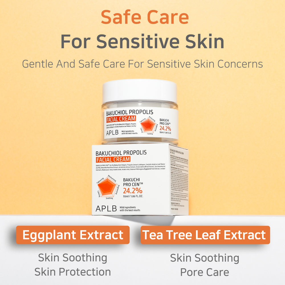 Bakuchiol Propolis Facial Cream – Ενυδατική & Αντιγηραντική Κρέμα Προσώπου