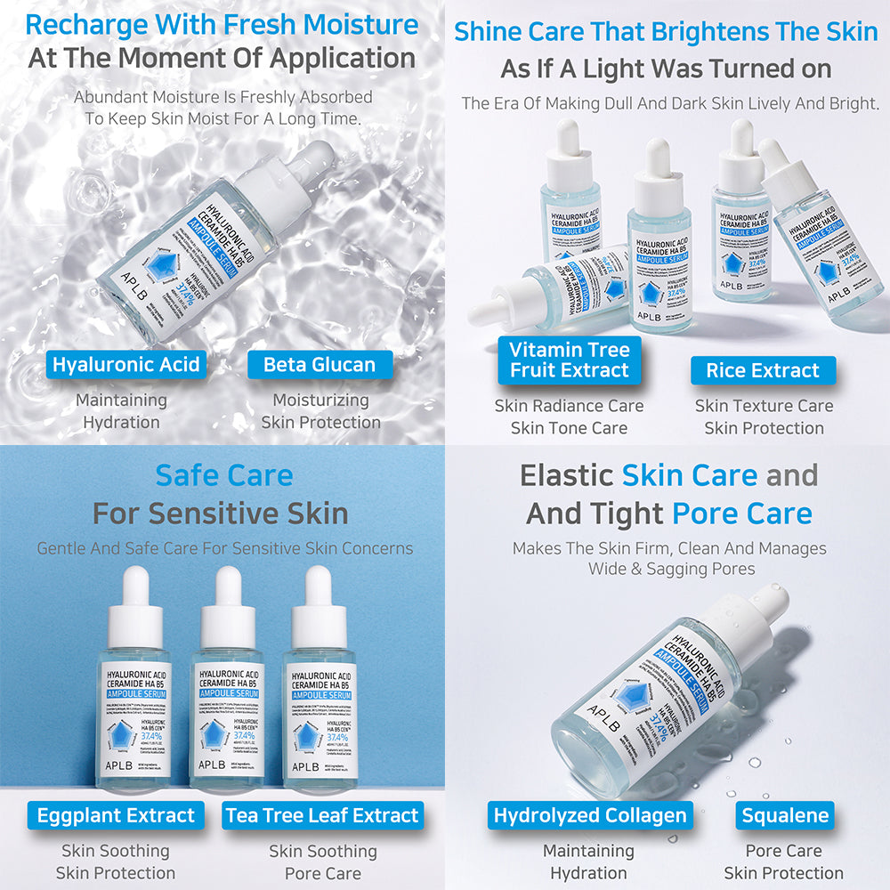 Hyaluronic Acid Ceramide Ha B5 Ampoule Serum - Ορός Προσώπου για Ενυδάτωση και Ελαστικότητα