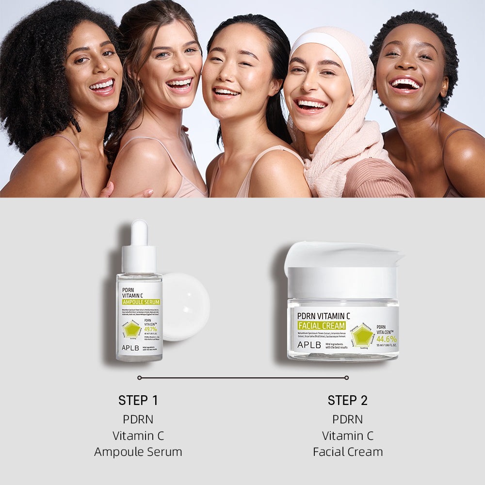 PDRN Vitamin C Ampoule Serum – Αντιγηραντικός Ορός Λάμψης