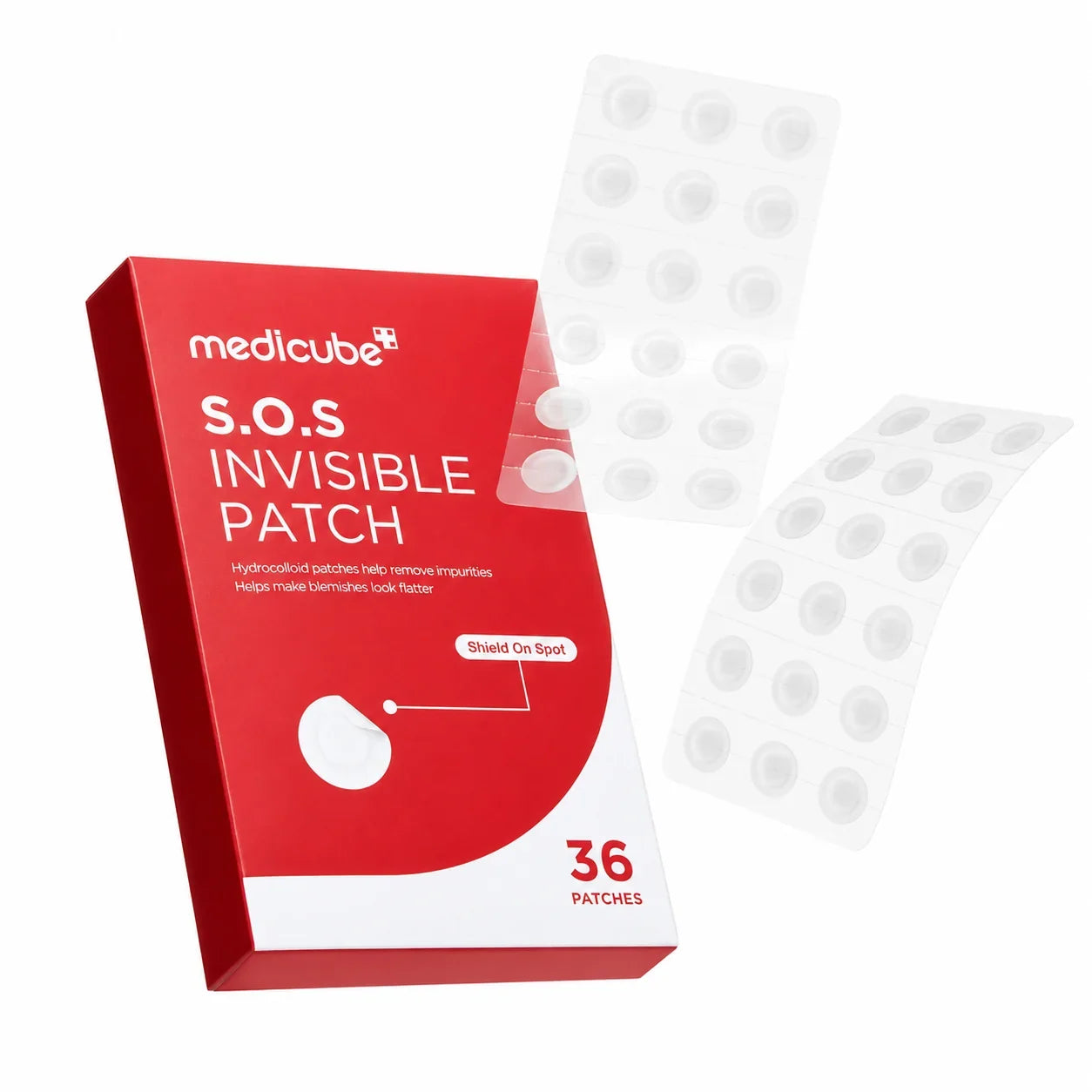 SOS Invisible Patch – Αόρατα Hydrocolloid Patches για Σπυράκια & Ατέλειες με Tea Tree