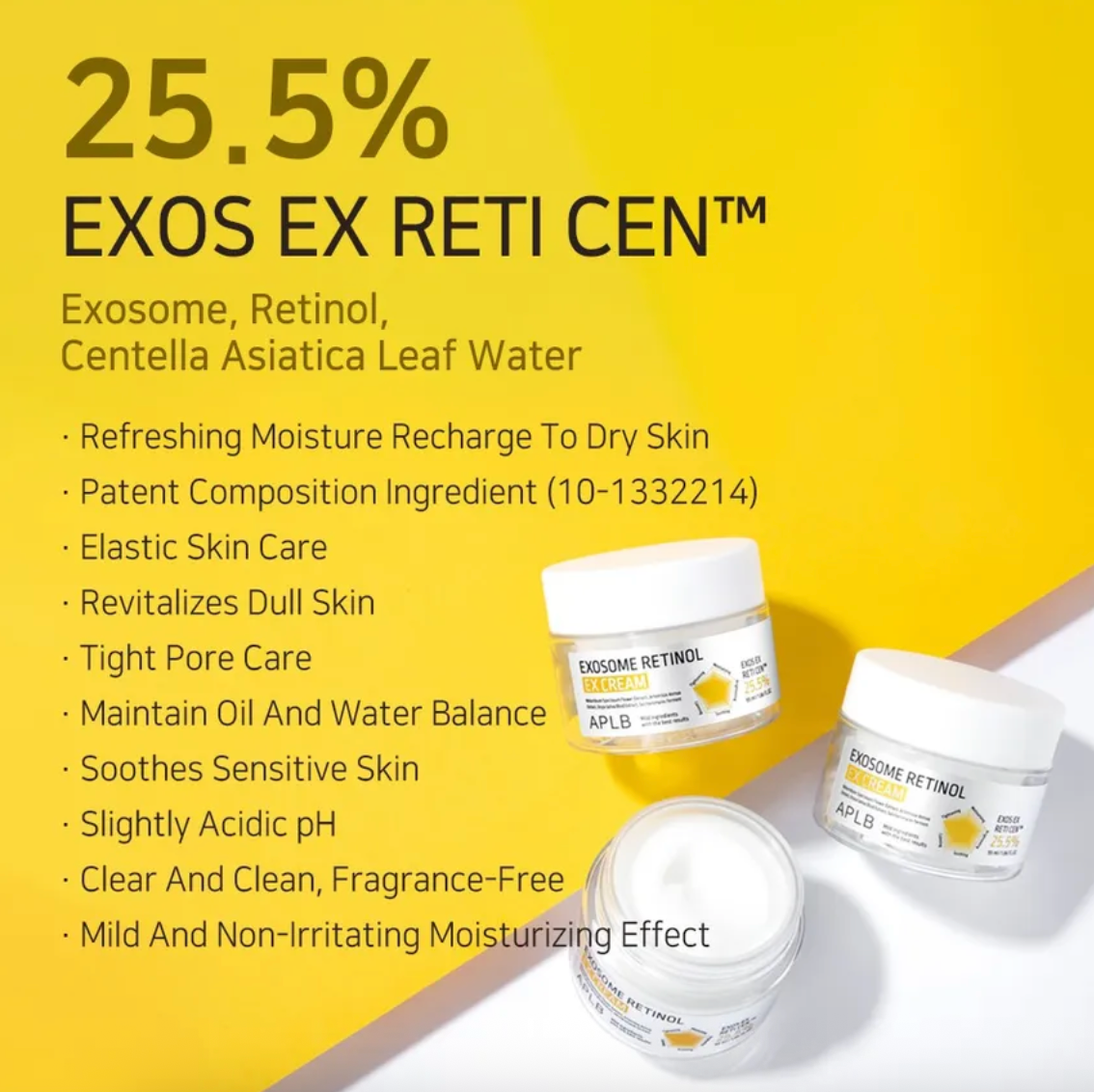 Exosome Retinol EX Cream - Κρέμα Προσώπου με Ρετινόλη & Εξοσώματα