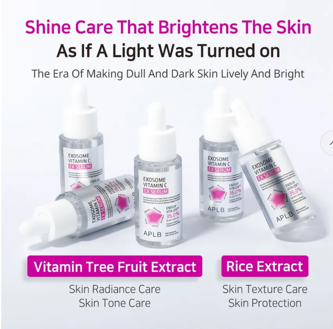 Exosome Vitamin C EX Serum - Ορός Λάμψης & Ομοιόμορφου Τόνου με Εξοσώματα & Βιταμίνη C